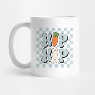 Funny Bunny Cute Hipster Easter Boys Mug